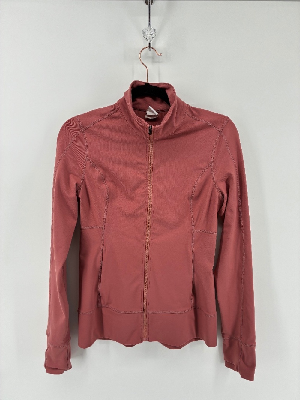 Lole Pink Casual Jacket with Collared Neckline